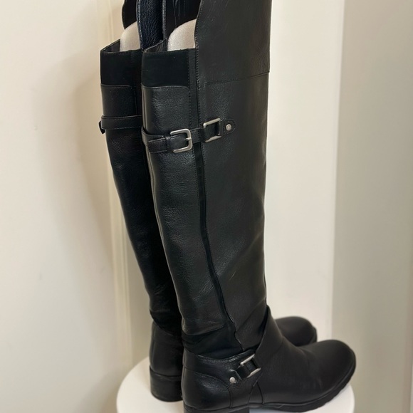 Nine West Leather Knee High Boots - Picture 10 of 12